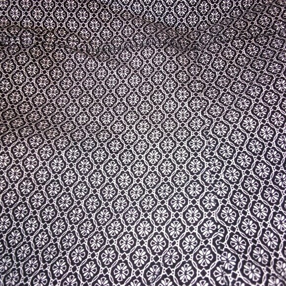 NWOT George Women's Paisley Type Print Pant - Size 2X (18W-20W) - Black & White - Picture 2 of 5